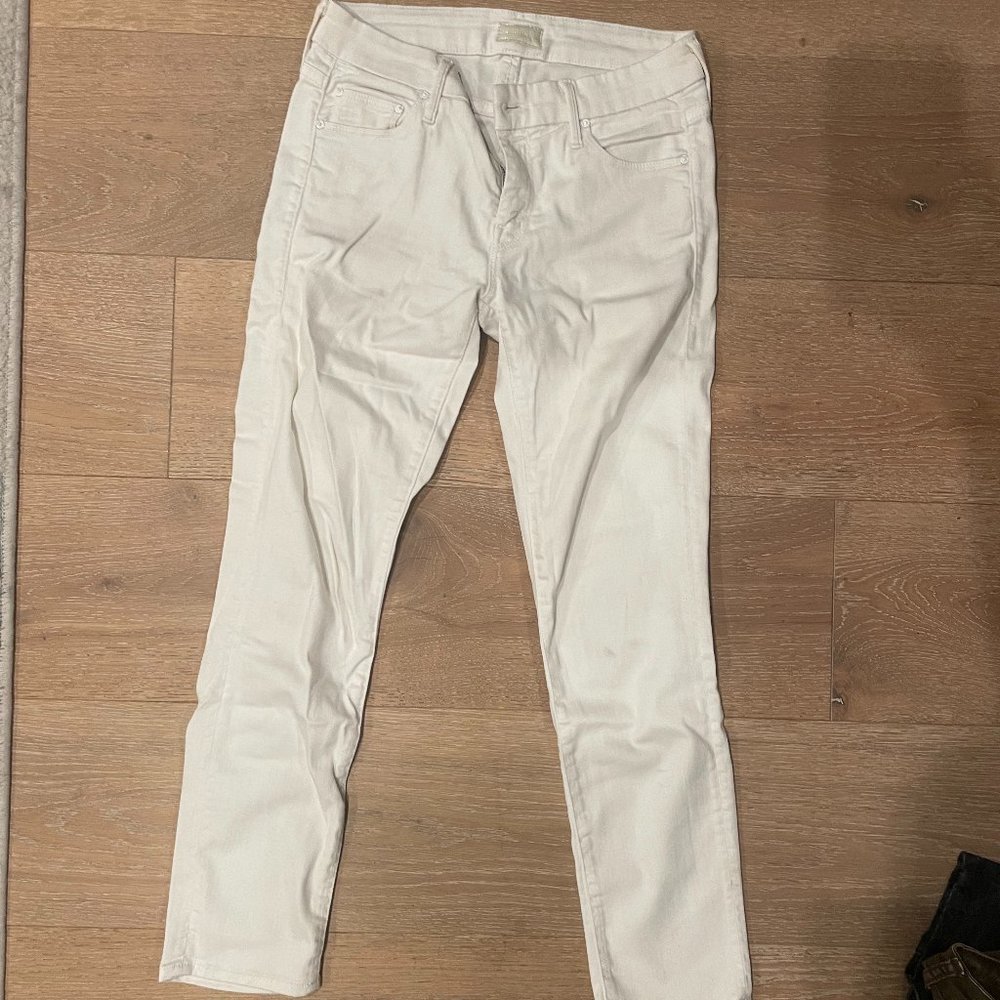 White jeans